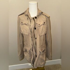 Free People Utility Military Jacket / Anorak